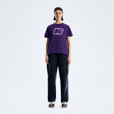 Women's Blockmorph Essential Tee  - Iris