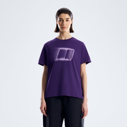 Women's Blockmorph Essential Tee  - Iris