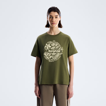 Women's Foliage Essential Tee  - Cheviot Green
