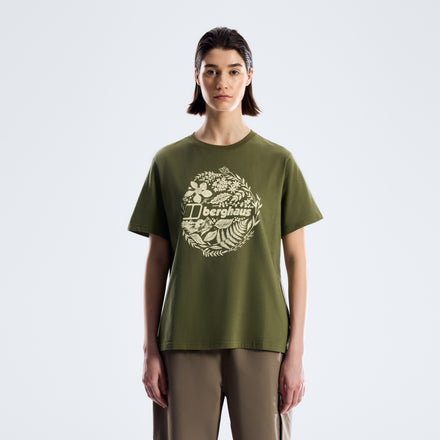 Women's Foliage Essential Tee  - Cheviot Green