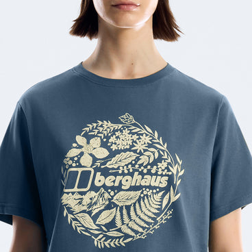 Women's Foliage Essential Tee  - Northern Sky