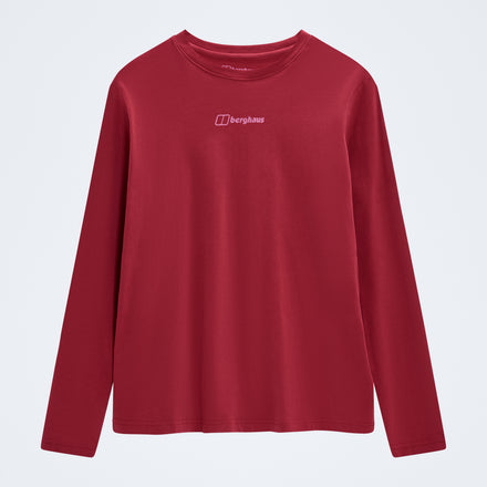 Women's Elevate Essential Tee  - Red Fury