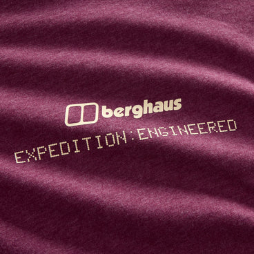 Women's Berghaus Exped Essential Long Sleeve Tee  - Chakra/Pale Chakra