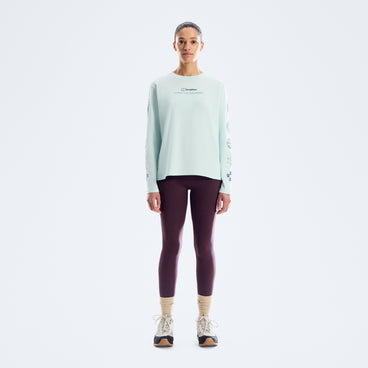 Women's Berghaus Exped Essential Long Sleeve Tee  - Polar