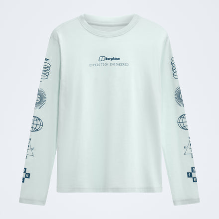 Women's Berghaus Exped Essential Long Sleeve Tee  - Polar