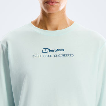 Women's Berghaus Exped Essential Long Sleeve Tee  - Polar