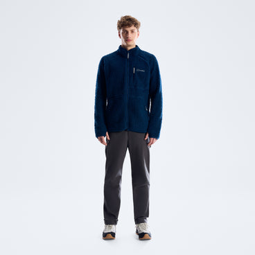 Men's Bamburgh Full Zip Loft Fleece - Hale Navy