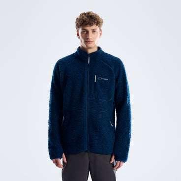 Men's Bamburgh Full Zip Loft Fleece - Hale Navy