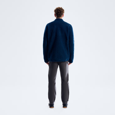 Men's Bamburgh Full Zip Loft Fleece - Hale Navy