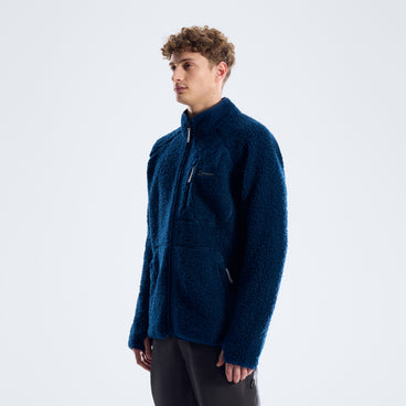 Men's Bamburgh Full Zip Loft Fleece - Hale Navy