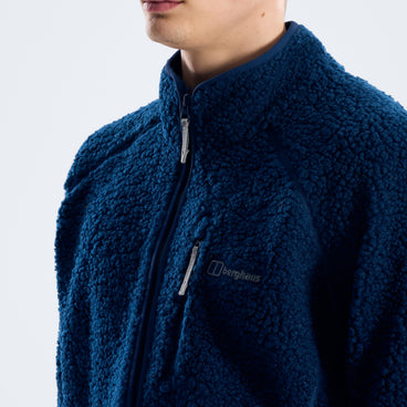 Men's Bamburgh Full Zip Loft Fleece - Hale Navy
