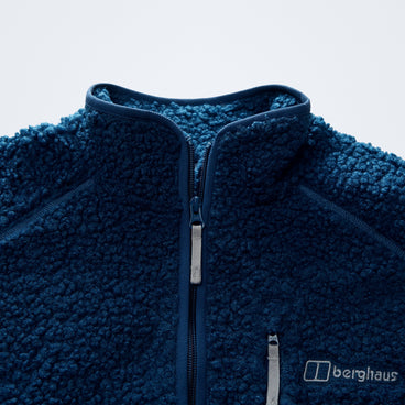 Men's Bamburgh Full Zip Loft Fleece - Hale Navy