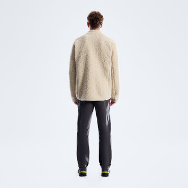 Men's Bamburgh Full Zip Loft Fleece - Stone