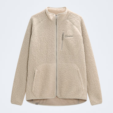 Men's Bamburgh Full Zip Loft Fleece - Stone