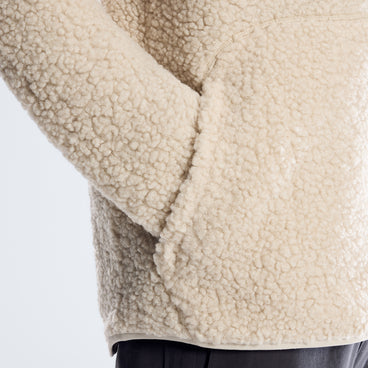 Men's Bamburgh Full Zip Loft Fleece - Stone