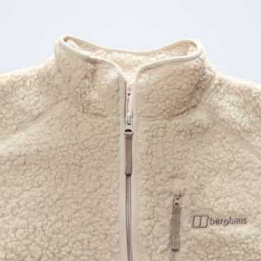 Men's Bamburgh Full Zip Loft Fleece - Stone