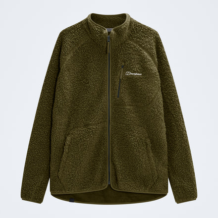 Men's Bamburgh Full Zip Loft Fleece - Brown