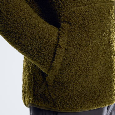 Men's Bamburgh Full Zip Loft Fleece - Brown