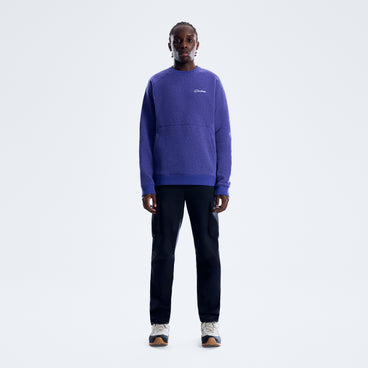Men's Ashbrooke Sweater - Bottle Blue Marl