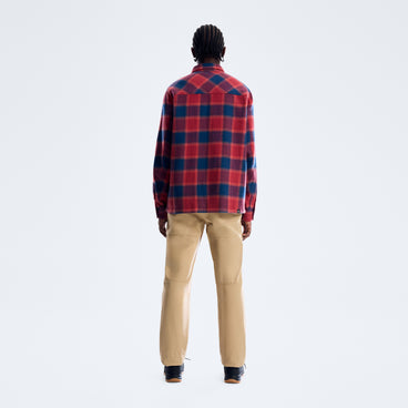 Men's Ashbrooke Overshirt - Hale Navy/Red Fury