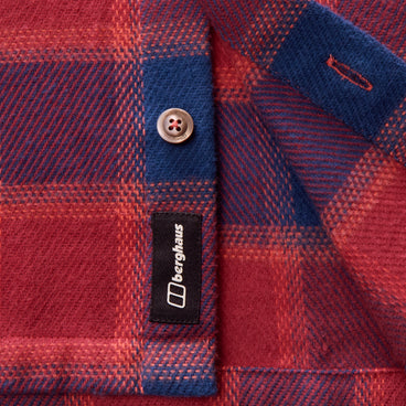 Men's Ashbrooke Overshirt - Hale Navy/Red Fury
