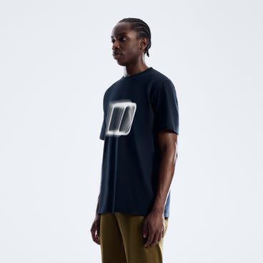 Men's Blockmorph Essential Tee - Jet Black