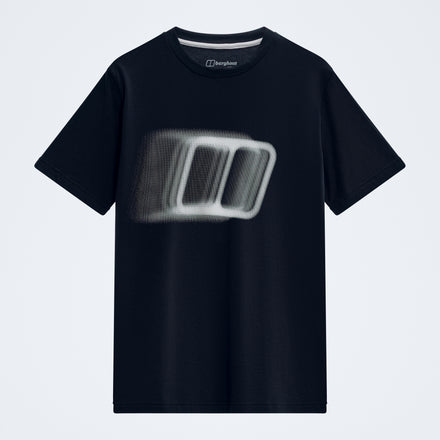 Men's Blockmorph Essential Tee - Jet Black