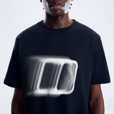 Men's Blockmorph Essential Tee - Jet Black