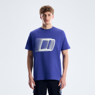 Men's Blockmorph Essential Tee - Bottle Blue