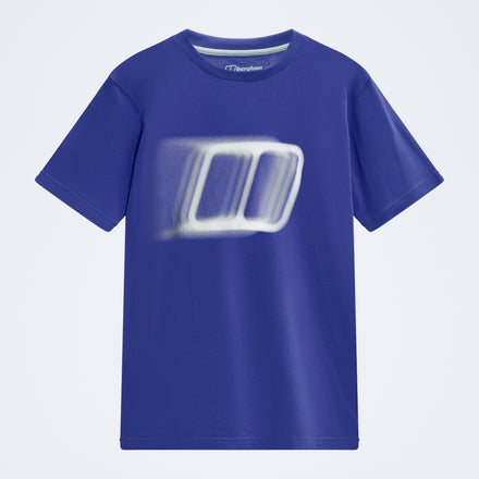 Men's Blockmorph Essential Tee - Bottle Blue