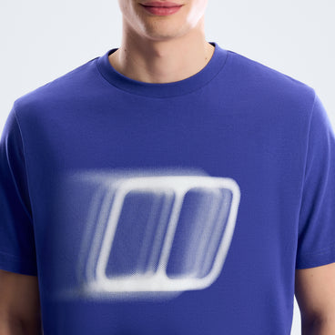 Men's Blockmorph Essential Tee - Bottle Blue