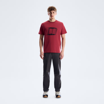 Men's Blockmorph Essential Tee - Red Fury