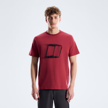 Men's Blockmorph Essential Tee - Red Fury