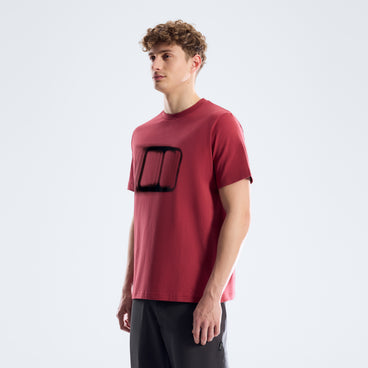 Men's Blockmorph Essential Tee - Red Fury
