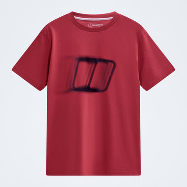 Men's Blockmorph Essential Tee - Red Fury