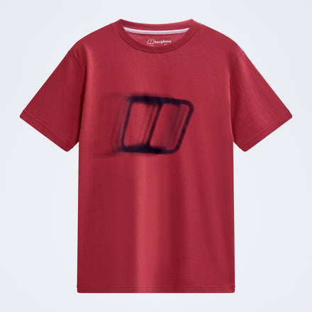 Men's Blockmorph Essential Tee - Red Fury