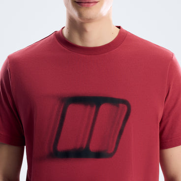 Men's Blockmorph Essential Tee - Red Fury