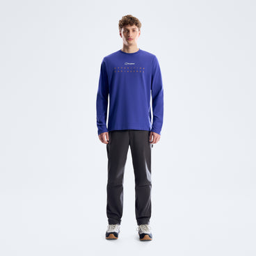 Men's Berghaus Compass Essential Tee - Bottle Blue