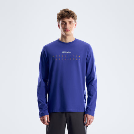 Men's Berghaus Compass Essential Tee - Bottle Blue