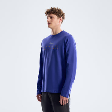 Men's Berghaus Compass Essential Tee - Bottle Blue
