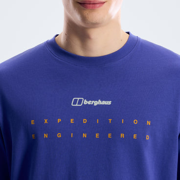 Men's Berghaus Compass Essential Tee - Bottle Blue