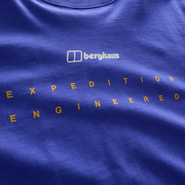 Men's Berghaus Compass Essential Tee - Bottle Blue