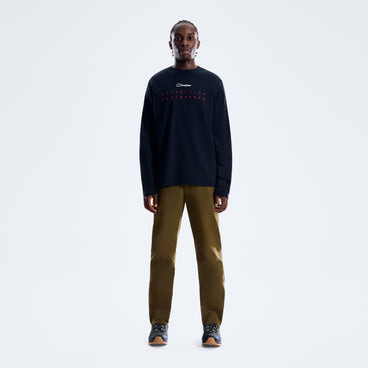 Men's Berghaus Compass Essential Tee - Jet Black
