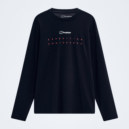 Men's Berghaus Compass Essential Tee - Jet Black