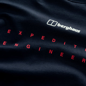 Men's Berghaus Compass Essential Tee - Jet Black