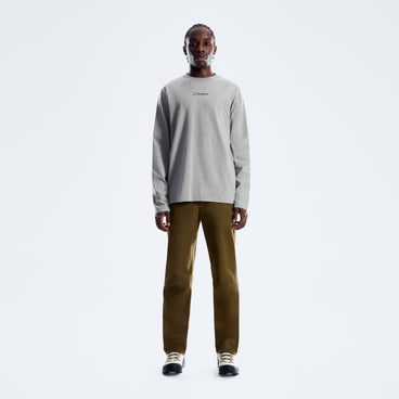Men's Berghaus Compass Essential Tee - Grey Marl