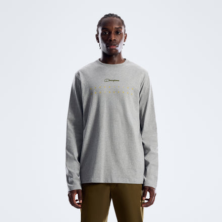 Men's Berghaus Compass Essential Tee - Grey Marl
