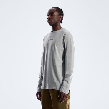 Men's Berghaus Compass Essential Tee - Grey Marl