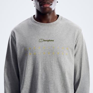 Men's Berghaus Compass Essential Tee - Grey Marl