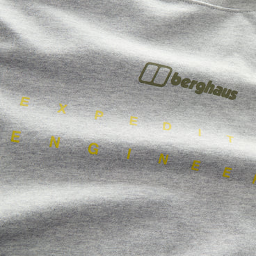 Men's Berghaus Compass Essential Tee - Grey Marl